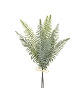 Slickblue Fern Bundle for Natural and Elegant Holiday and Home Decor (Set of 2)