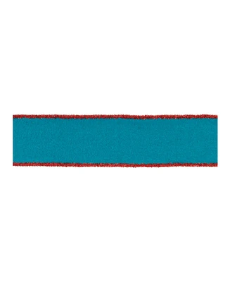 Slickblue Set of 2 Wired Wool Ribbons – Elegant and Durable for Crafting and Decorating