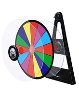 WinSpin 12" Prize Wheel 14 Slots Spinning Game Tabletop Fortune Game Eagle