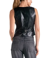 Elan Women's Faux-Leather Vest