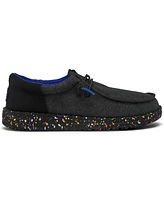 Hey Dude Little Kids Wally Funk Splatter Casual Moccasin Sneakers from Finish Line