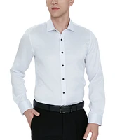 Tallia Men's Slim-Fit Dobby Dress Shirt