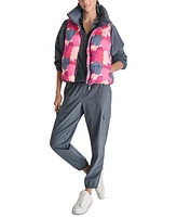 Dkny Sport Women's Printed Puffer Vest