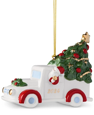 Villeroy & Boch Christmas Classics 2024 Annual Pick-Up Truck Ornament