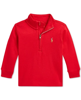 Polo Ralph Lauren Baby Cotton Quarter-Zip Sweater