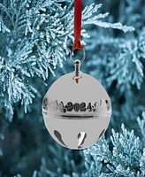 Wallace 2024 Silver Plated Sleigh Bell Ornament, 54th Edition