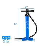 Vebreda Double Action Manual inflation Sup Hand Pump with Gauge