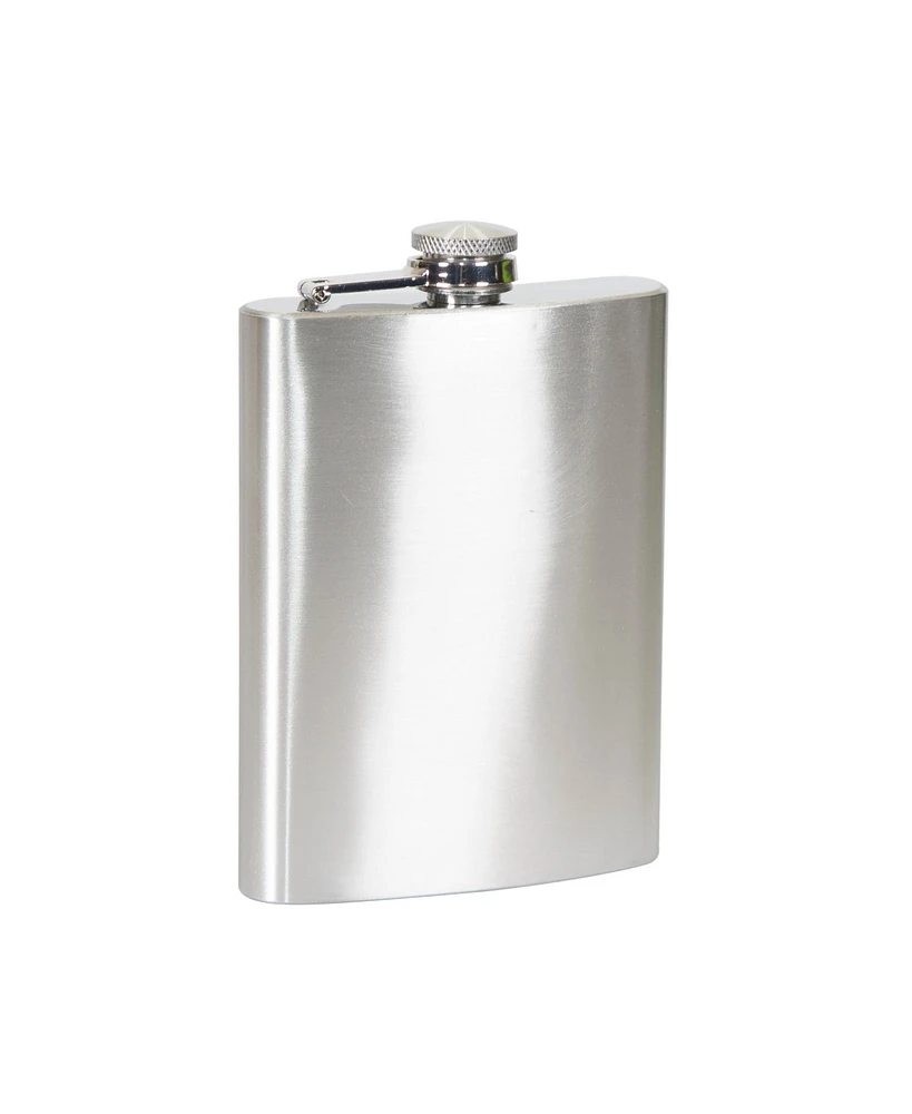 Stansport Stainless Steel Flask 8 Ounces