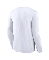 Fanatics Men's White Atlanta United Fc Long Sleeve T-Shirt