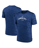 Nike Men's Royal Kansas City Royals Authentic Collection Velocity Performance Practice T-Shirt