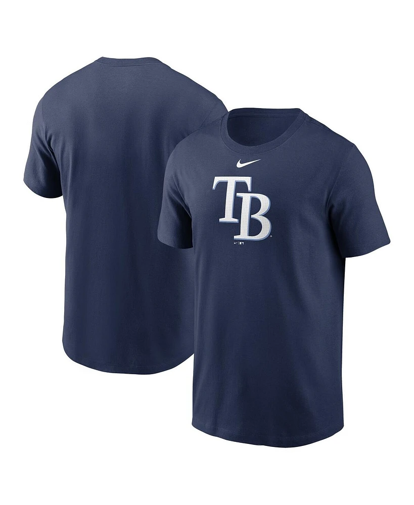 Nike Men's Navy Tampa Bay Rays Fuse Logo T-Shirt