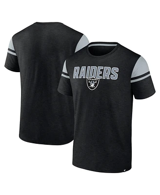 Fanatics Men's Black Las Vegas Raiders Old School Play Slub T-Shirt