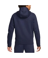 Nike Men's Navy Chelsea Tech Fleece Full-Zip Hoodie