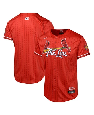 Nike Big Boys and Girls Red St. Louis Cardinals 2024 City Connect Limited Jersey