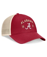 Top of the World Men's Crimson Alabama Crimson Tide Heritage Waylon Trucker Adjustable Hat