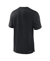 Nike Men's Black Philadelphia Eagles Sideline Player Performance T-Shirt