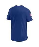 Nike Men's Royal New York Giants 2024 Sideline Coach Uv Performance T-Shirt