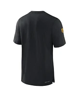 Nike Men's Black Pittsburgh Steelers Sideline Player Performance T-Shirt