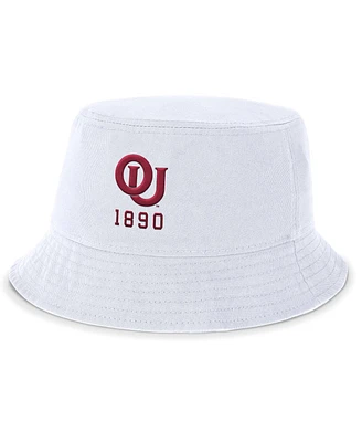 Nike Men's White Oklahoma Sooners Legacy Apex Bucket Hat