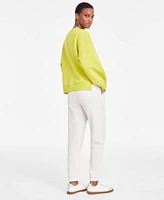 On 34th Womens Crewneck Sweatshirt Fleece Joggers Created For Macys