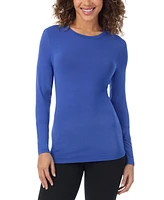 Cuddl Duds Softwear Long-Sleeve Crewneck Top