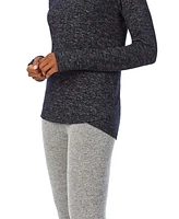 Cuddl Duds SoftKnit Long-Sleeve Tunic Hoodie