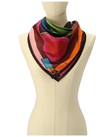 Kate Spade New York Women's Bag Print Silk Square Scarf