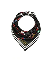 Kate Spade New York Women's Crossing Silk Square Scarf