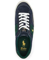 Polo Ralph Lauren Men's Sayer Leather-Suede Sneaker