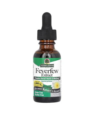 Nature's Answer Feverfew Extract Alcohol-Free 2 000 mg