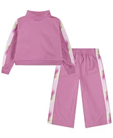 Nike Toddler Girls Solarized Pique-Knit Jacket & Pants, 2 Piece Set