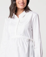 Seraphine Women's Cotton Maternity and Nursing Shirt