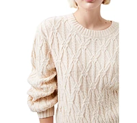 French Connection Women's Layon Jini Braided Sweater