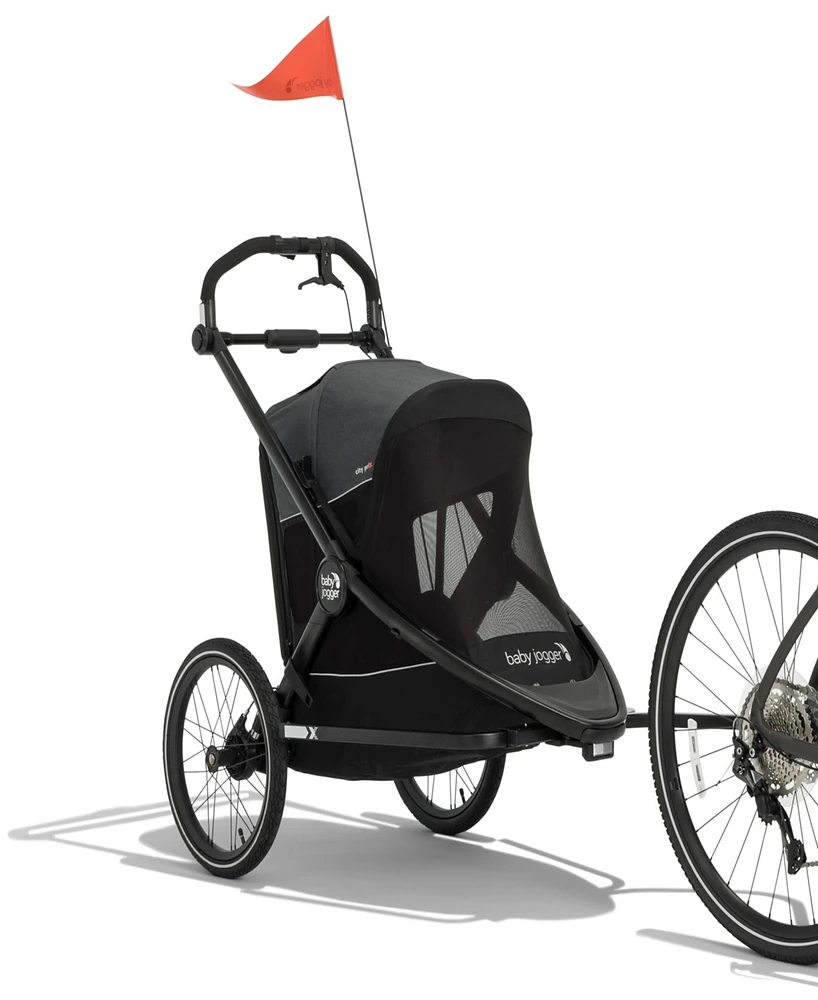 Baby Jogger City Prix Jogger Bike Trailer With Trailer Kit