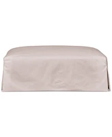 Brenalee 46" Performance Fabric Slipcover Ottoman