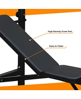 Adjustable Olympic Weight Bench Stable, Durable, Versatile, Foldable