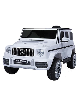 Simplie Fun Mercedes-Benz G63 Kids Ride-On Car: Remote Control, Music, Safety Features