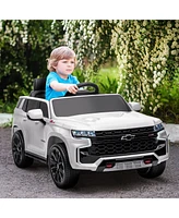 Streamdale Furniture Licensed Tahoe Kids' Car with Parent Remote for Unforgettable Driving Adventures