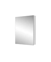 Streamdale Furniture 24" x 30" Bathroom Medicine Cabinet with Mirror, Recessed or Surface Mount