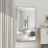60x36" Oversized Rectangle Mirror with Removable Tray