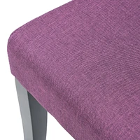 Stylish Heart-Backed Dining Chairs in Vibrant Colors