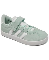 Adidas Little Girls Vl Court 3.0 Fastening Strap Casual Sneakers from Finish Line