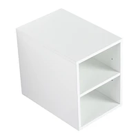 Small Wall Mounted Storage Shelves, Glossy White