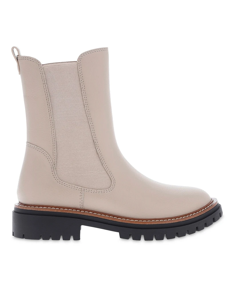 Mia Women's Fala Water-Resistant Lug Sole Leather Boots