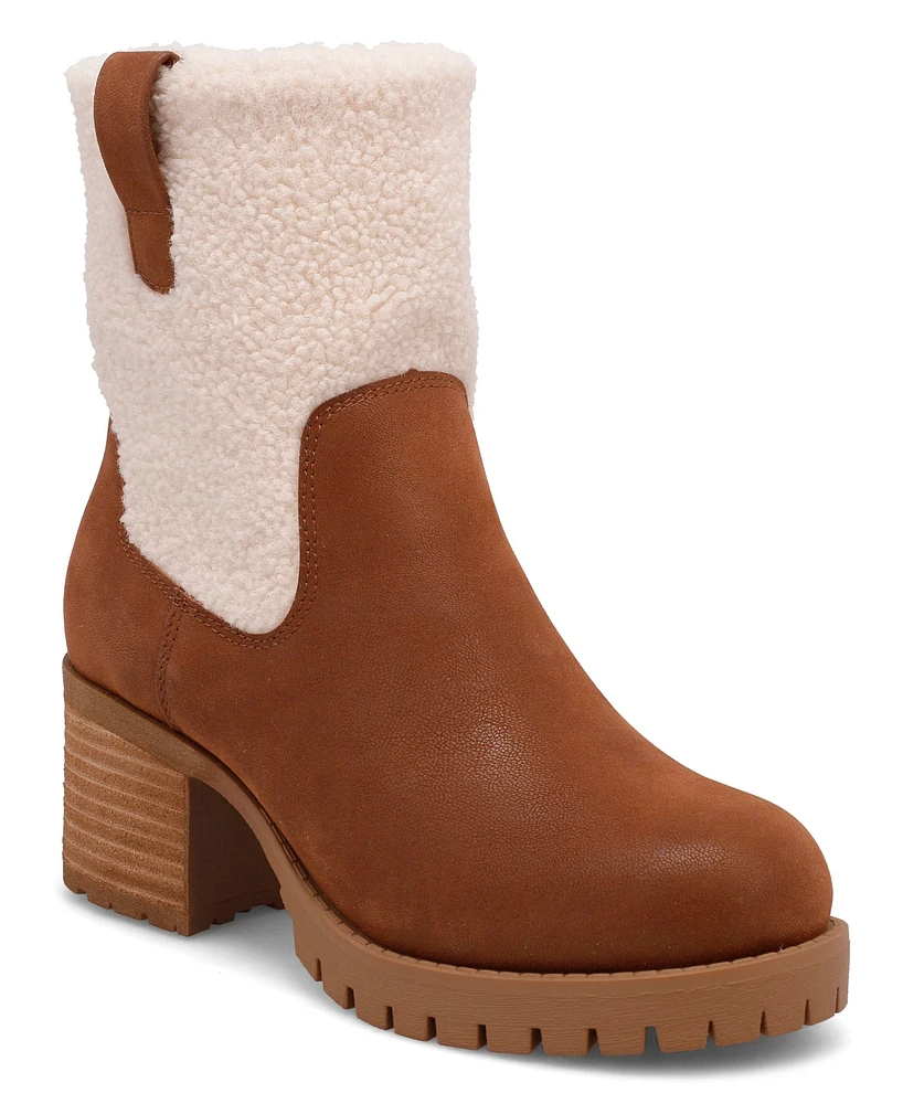 Mia Women's Jakob Cozy Block-Heel Cold Weather Booties