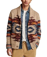 Lucky Brand Men's Southwestern Shawl-Collar Cardigan Sweater