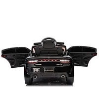 Licensed 12V Dodge Charger Kids Ride-On Car with Remote Control & Suspension