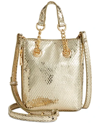 I.n.c. International Concepts Rachell Mini Metallic Snake Crossbody, Created for Macy's