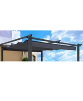 Streamdale Furniture 10x10 Ft Outdoor Patio Pergola Canopy