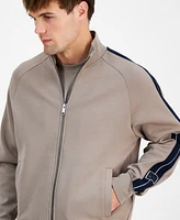 A|X Armani Exchange Men's Stripe Zip Sweatshirt